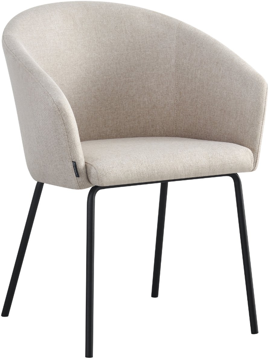 ExitoDesign NUVIO - Eetkamerstoel - Kubelelgance - Beigemetaal - Modern