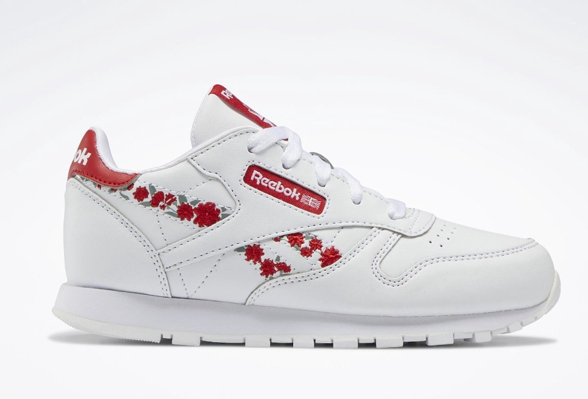 Reebok – Sport Stijl – Meisjes Sneakers – – Bloemen Wit