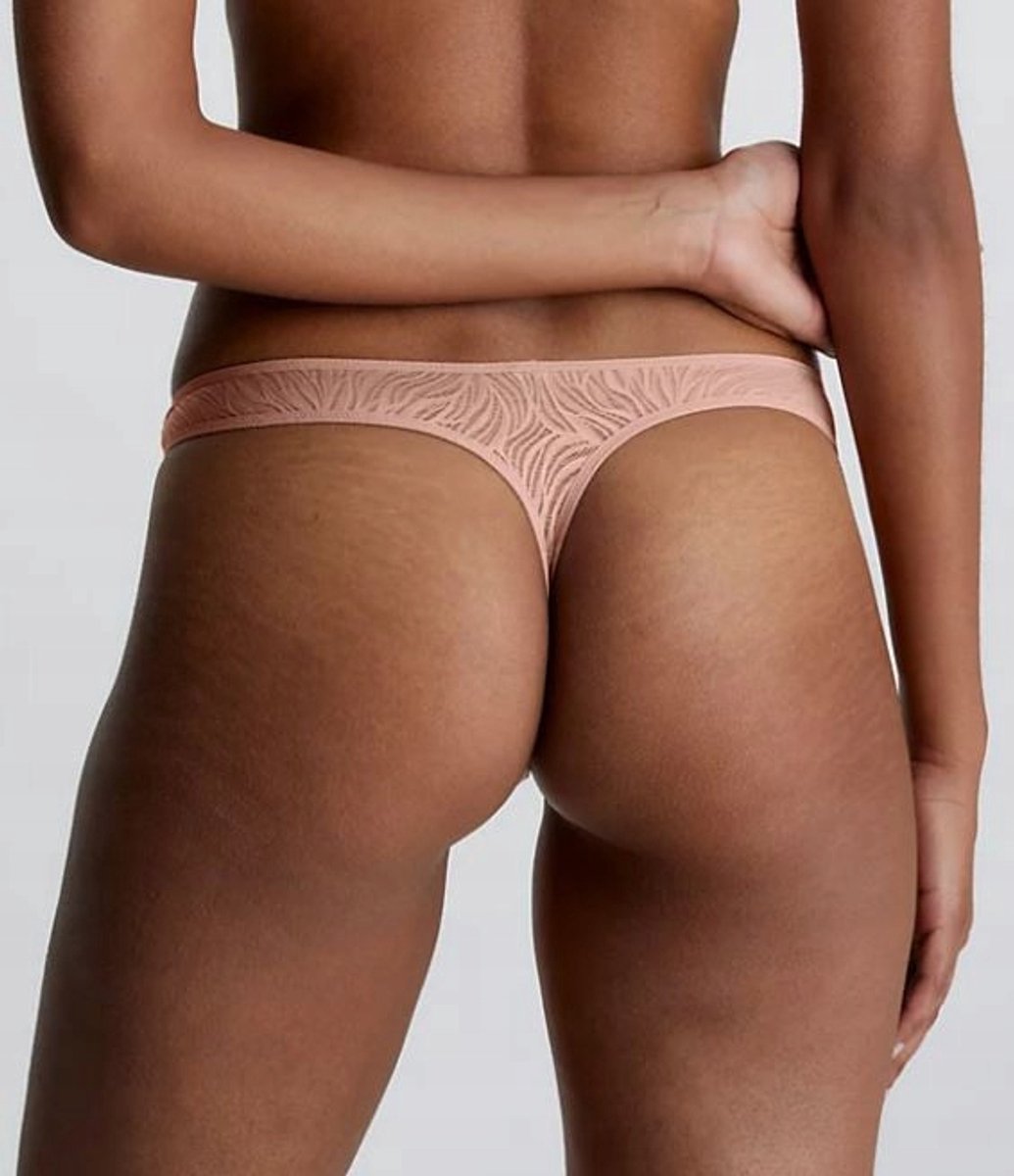 Calvin Klein - Dames Strings - Beige - XS