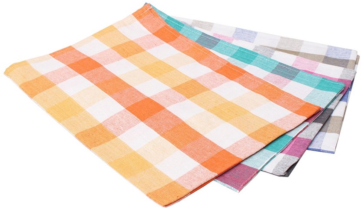 FARO Smakosz - Keukendoek - 50x70 cm - 100% Katoen - Mix Kleuren