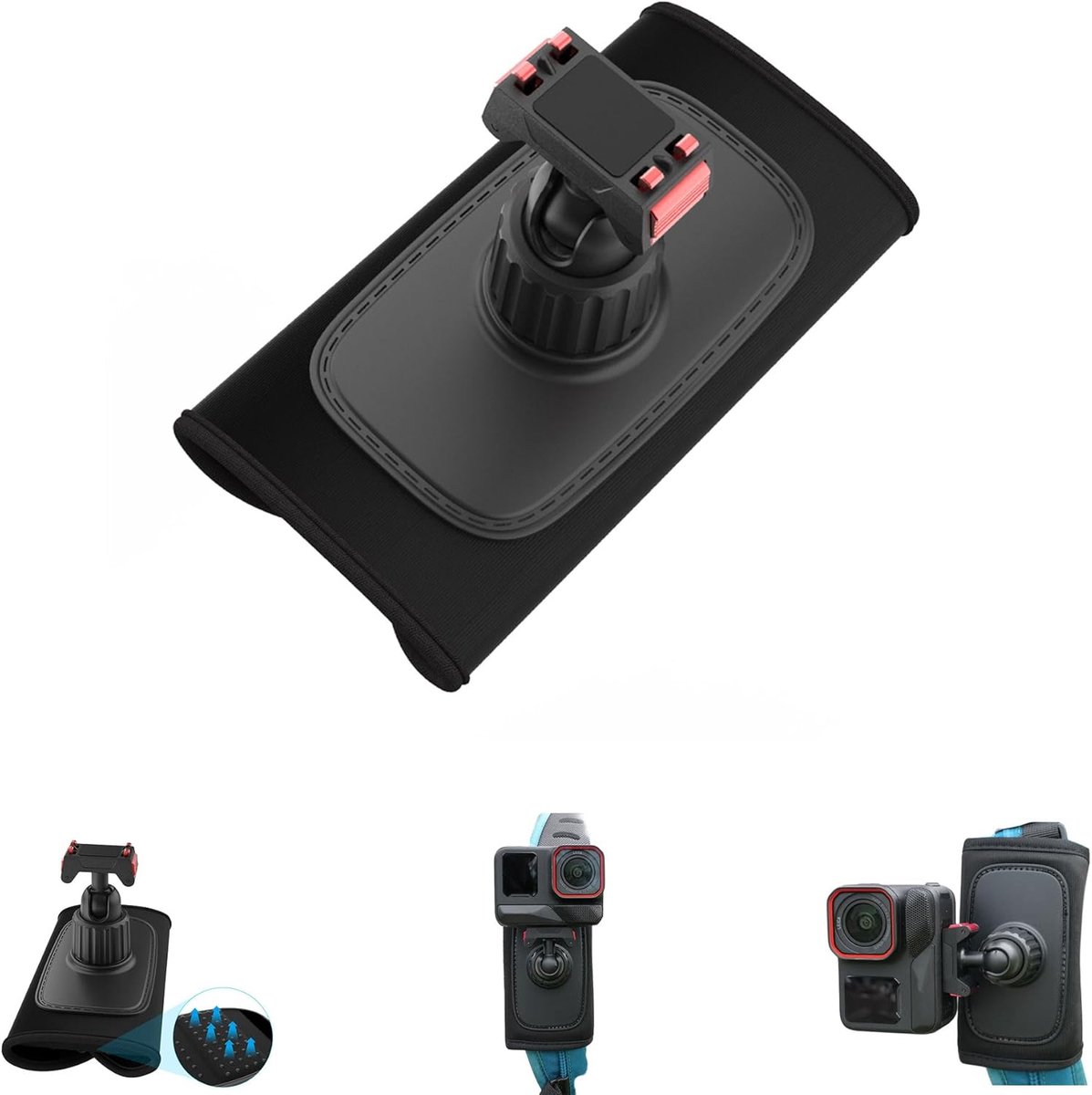 Rugzak Schouder Mount - Camera Houder - Handsfree Opnames - Magnetische Snelsluiting - 62 Gram