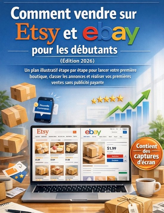 Comment vendre sur Etsy et eBay pour les débutants (Éditio ... - cover