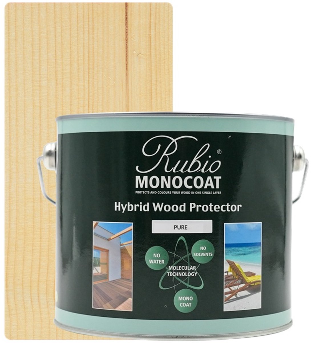 Rubio Monocoat Hybrid Wood Protector Pure 2,5L 125195