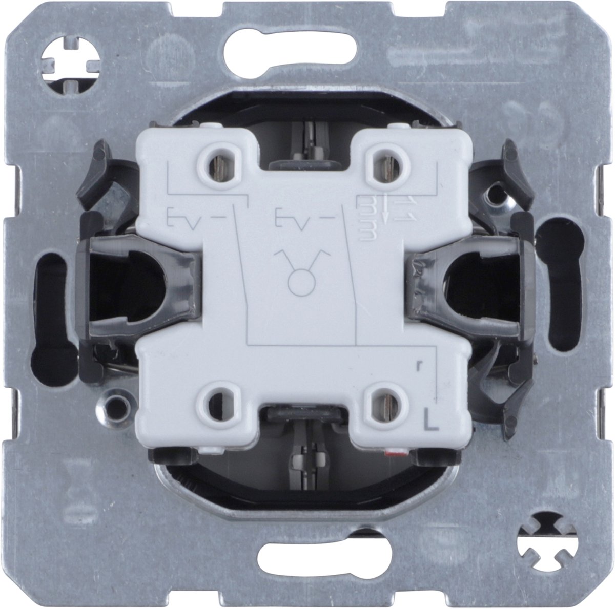 BERKER K5 inbouw schakelaar rvs Serie