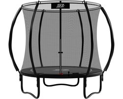 Senz Sports - J4000 Plus - Trampoline - 244 cm - Rond - Met Springveren