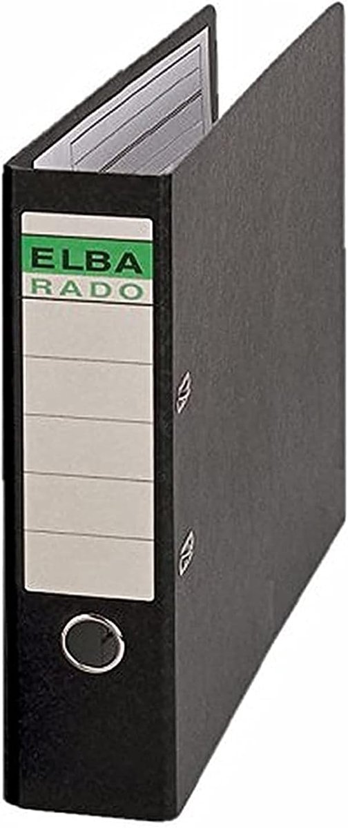 Binder Rado - Papier opslag - Documenten organiseren - 8 cm breed - DIN A3 - Zwart