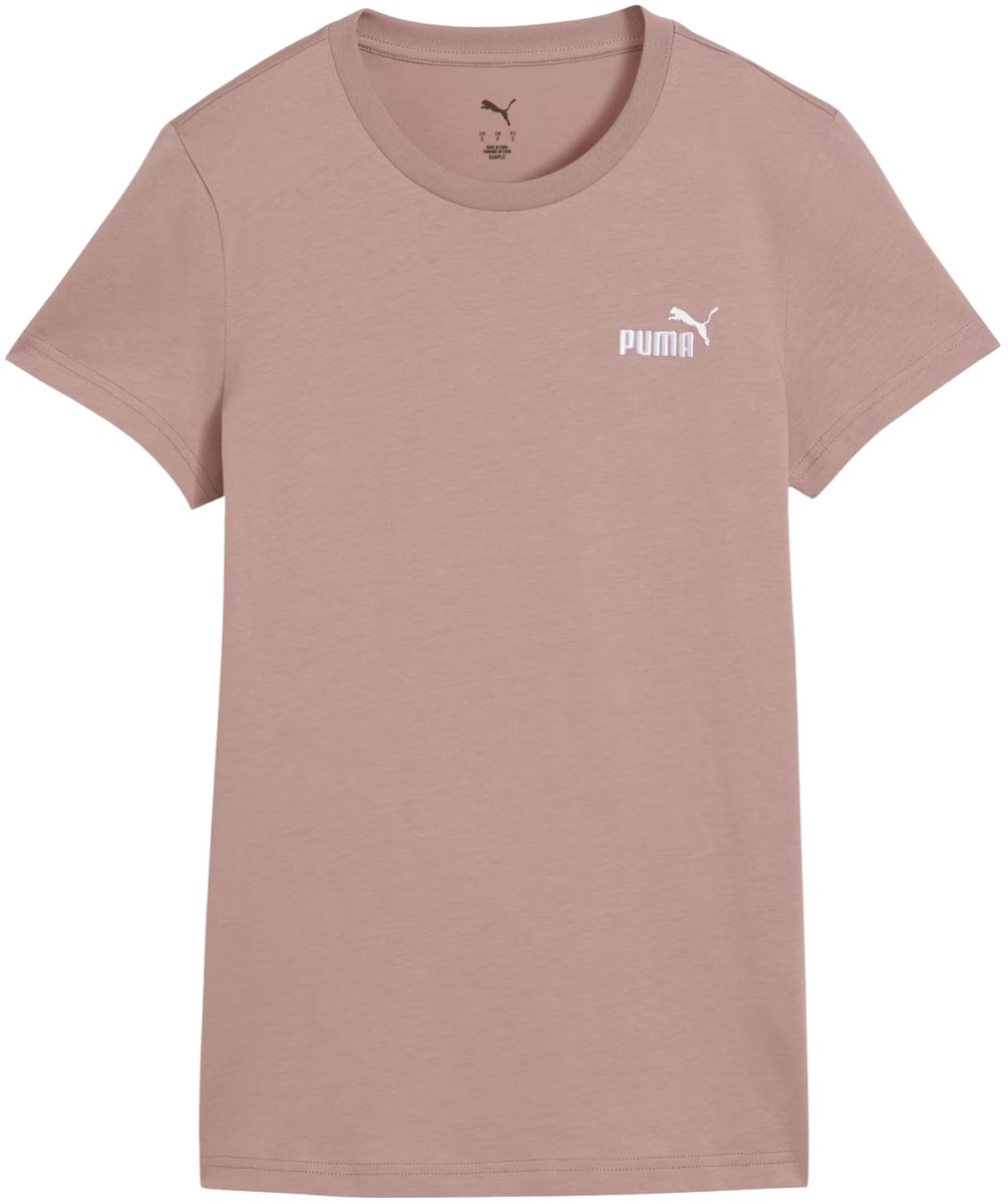 Puma T-shirt Dames ESS Small No.1 Logo Tee s brudny Roze