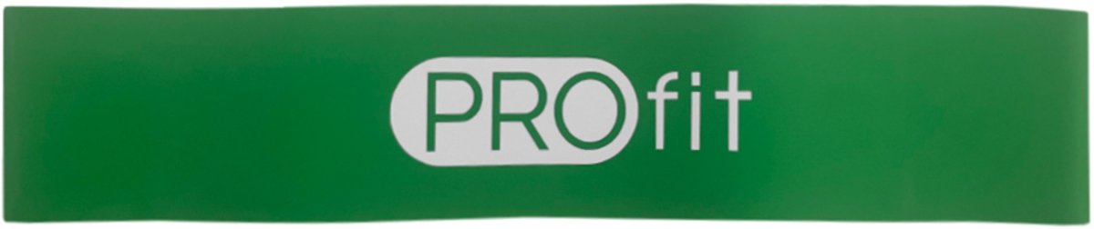 PROfit Guma Mini Band 50cm x 5cm x 1,3mm Groen