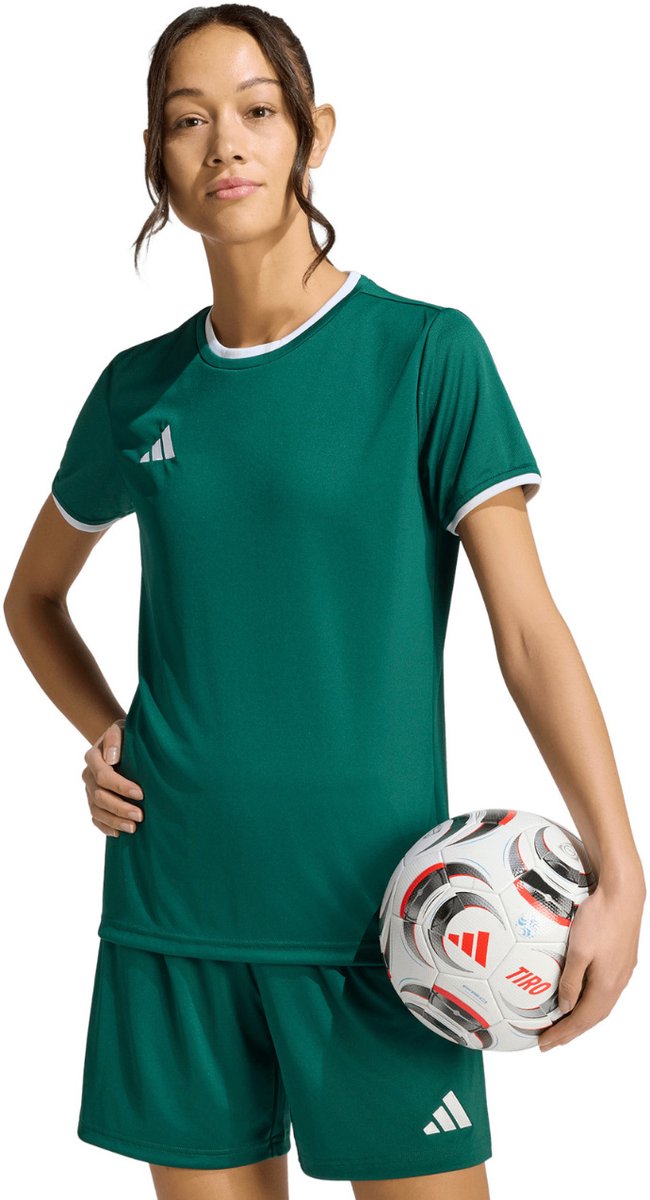 adidas T-shirt Dames Entrada 26 Jersey Groen - Maat XL