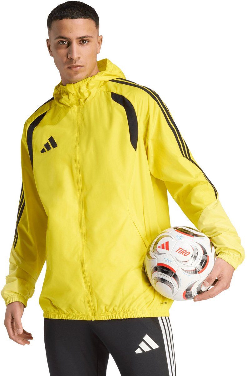 adidas Jas Heren Tiro 26 Competition All Weather Geel - Maat M