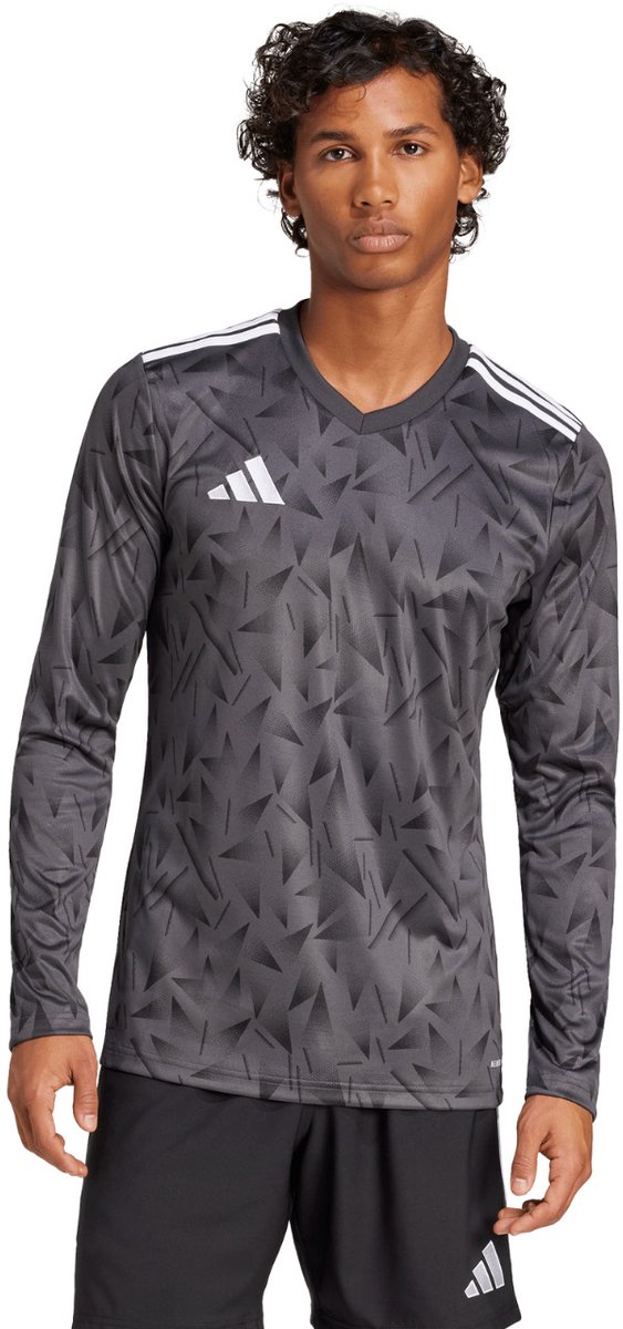 adidas T-shirt Heren Team Icon 25 Jersey Long Sleeve Grijs - Maat XL