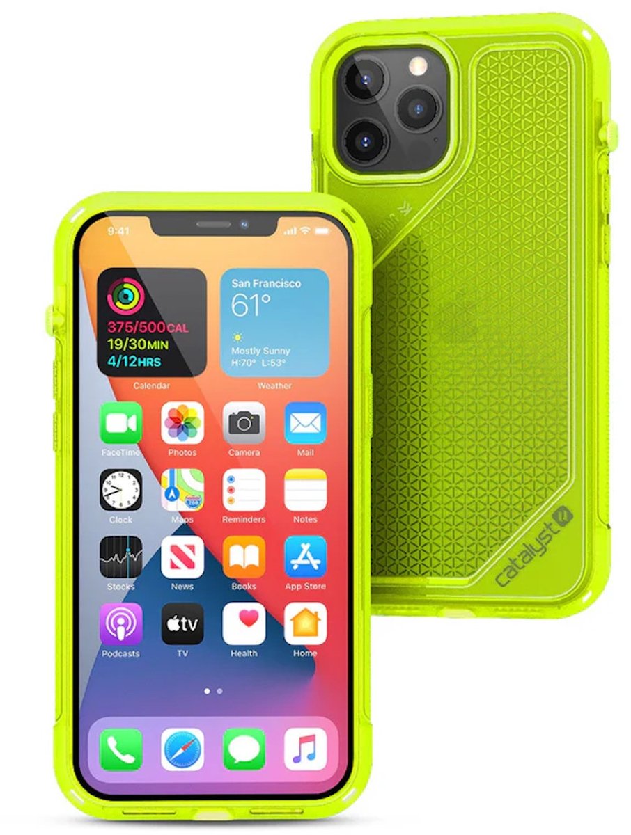 Catalyst Vibe Hoesje iPhone 12 Pro Max Neon Geel