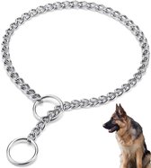 WOOLUCK Tactische hondenhalsband met handgreep, reflecterende verstelbare hondenhalsband met robuuste metalen gesp, militaire hondenhalsband en leiset, voor middelgrote en grote honden, L WOOLUCK Tactische hondenhalsband met handgreep, reflecterende verstelbare hondenhalsband met robuuste metalen gesp, militaire hondenhalsband en leiset, voor middelgrote en grote honden, L