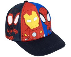 Marvel Spidey Kinder Pet Jongens – Blauw Rood – Verstelbare Zomer Pet – Spidey and His Amazing Friends