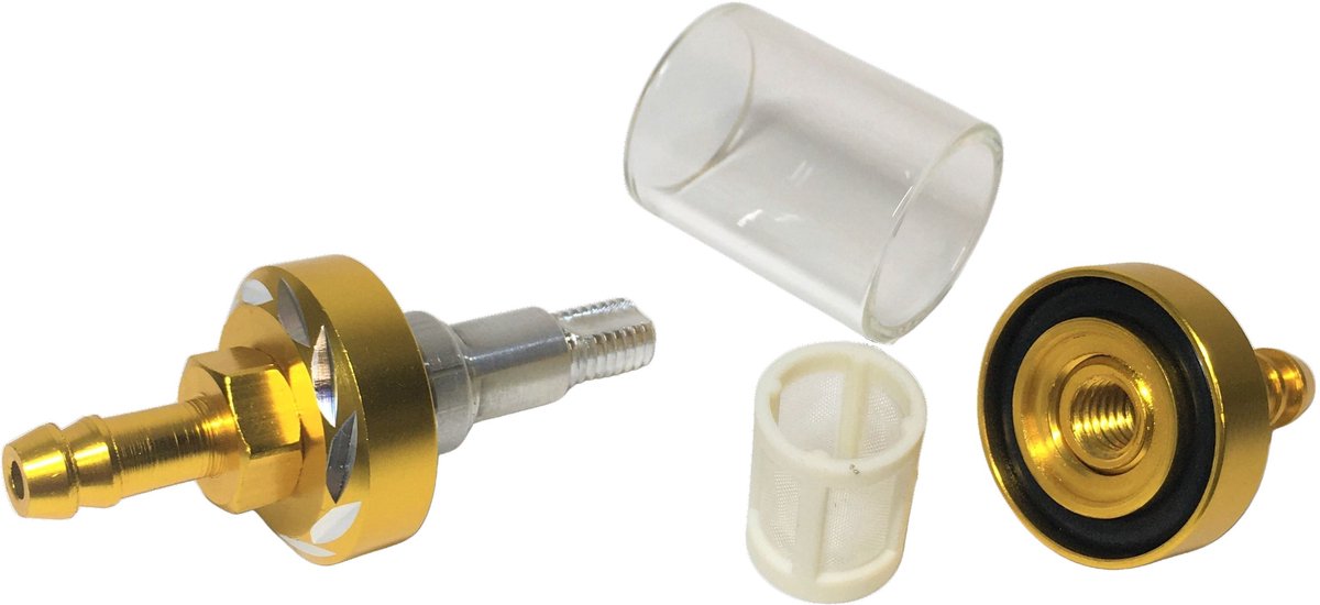Knosti Filter Alu Glas für Disco-Antistat Ultrasonic - Platenspeler accesssoire