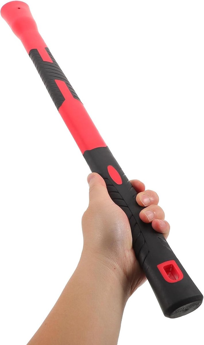 Vervangende Bijlsteel - Hamersteel Houweel - Hakken Tuinieren Smeden - Ergonomisch Anti-los - 60x5.3cm - Multi — afbeelding 4