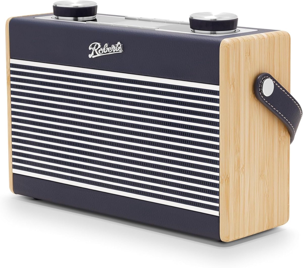 Draagbare Radio - Internetradio Muziekspeler - Thuis Luisteren - Groot Kleurendisplay - 27 x 9.4 x 17.7 cm - Marineblauw