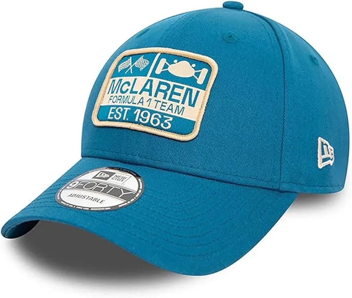 McLaren unisex grafische patch 9forty pet blauw - UNI