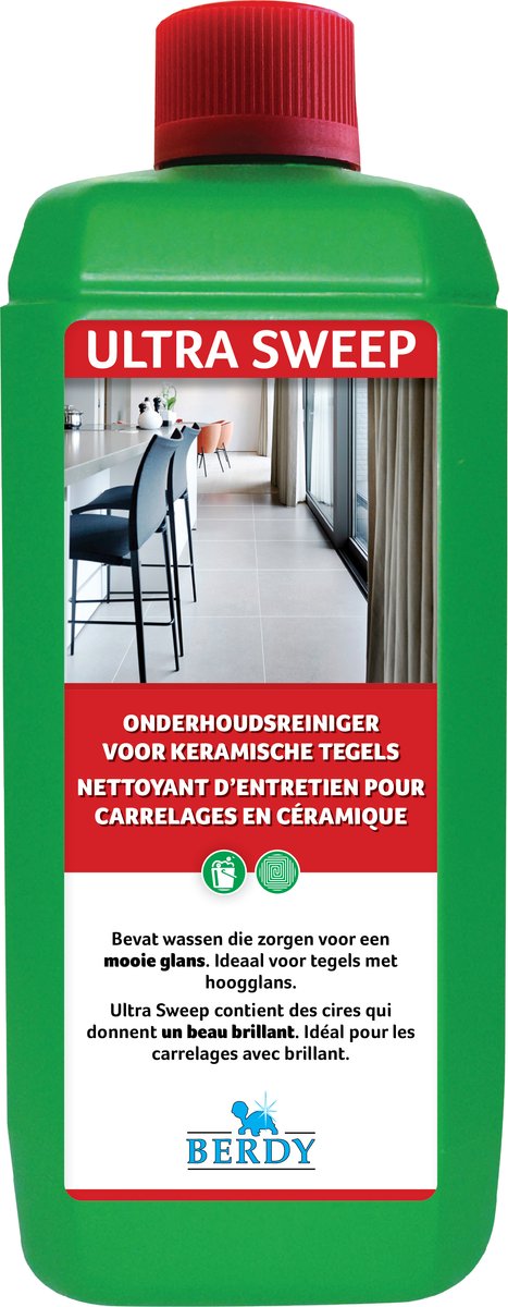 Ultra Sweep - Onderhoudsreiniger KERAMISCHE TEGELS - Berdy - 1 L