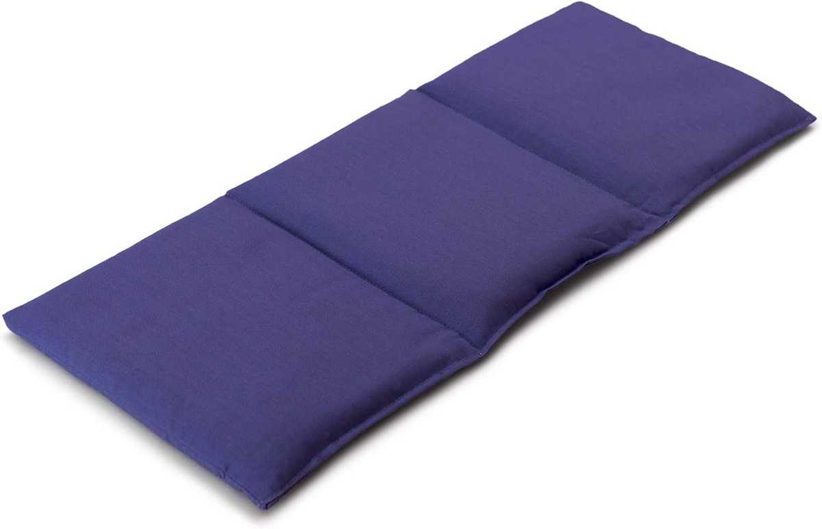 Warmtekussen 20x50cm groot 3-kamer voor ontspanning en pijnverlichting