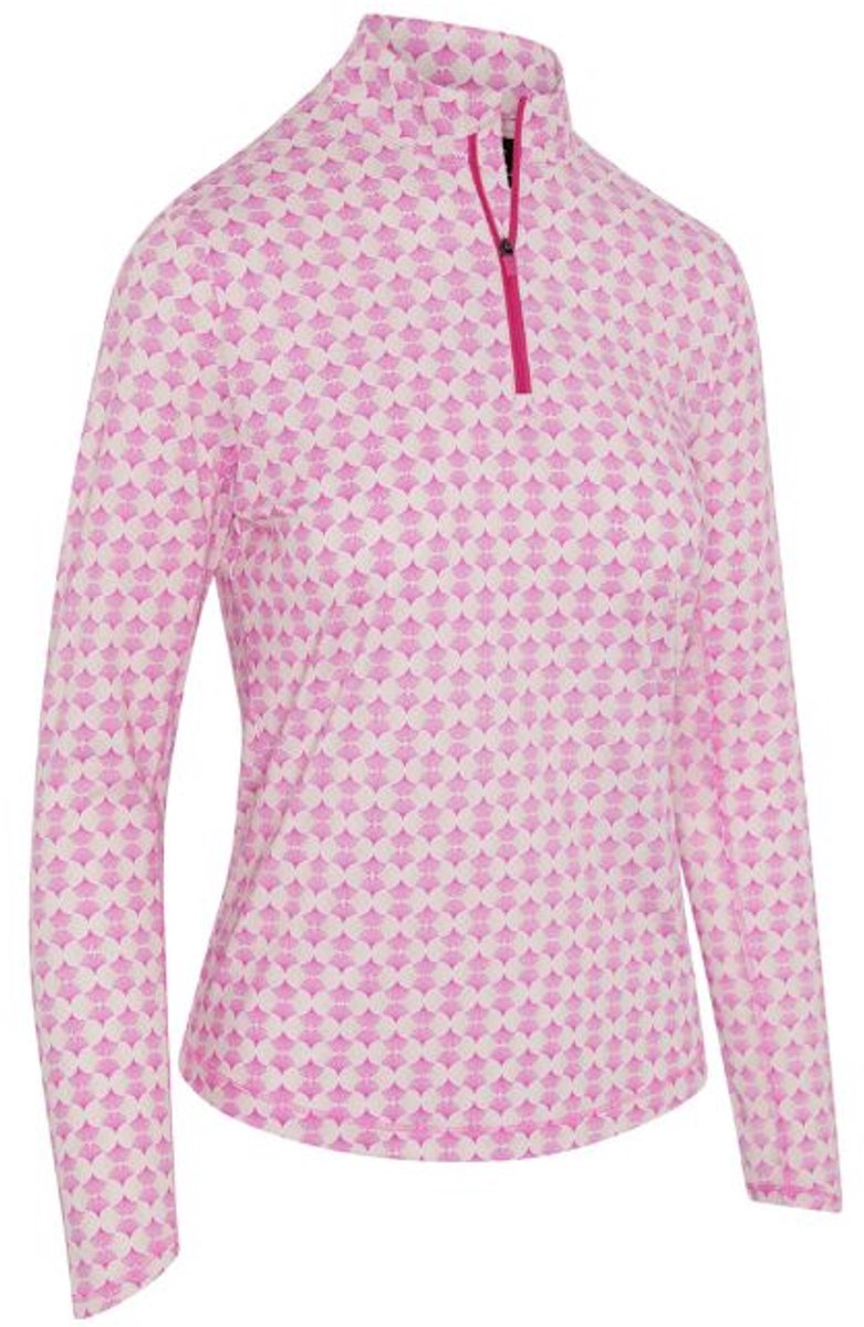 Callaway Premium Opti Dri Midlayer Pink Beige