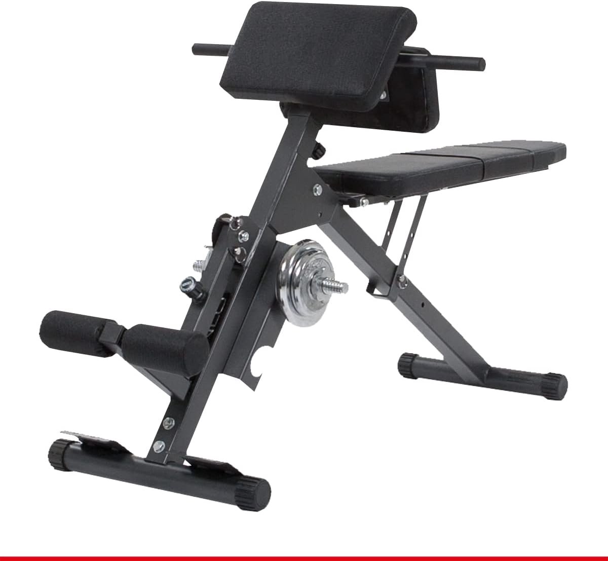 Buik- en rugtrainer - Hyperextensie buikspierbank voor effectieve training