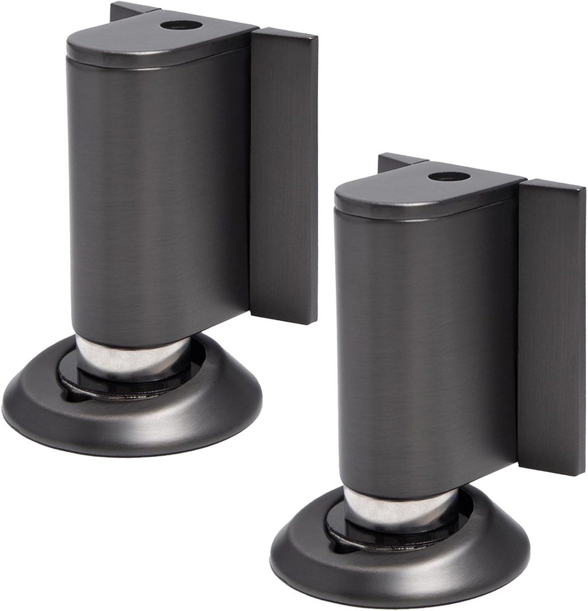 Magnetische deurgreep met zelfklevende bevestiging - 2 stuks, geschikt voor kamer, kantoor en badkamer