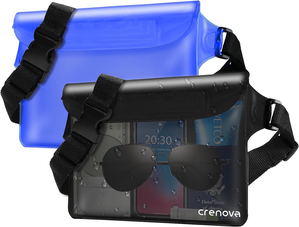 Waterdichte tas voor telefoon en waardevolle spullen - Perfect voor watersport en outdoor activiteiten