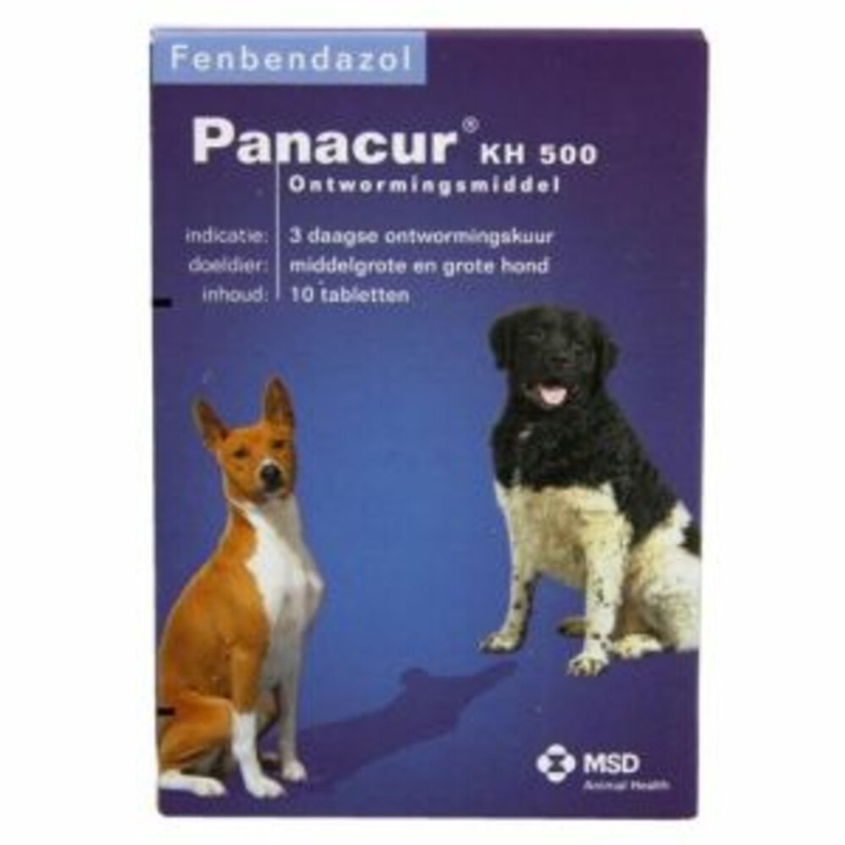 Panacur Ontworming - Middelgroot En Grote Hond - 10 Tabletten — afbeelding 1