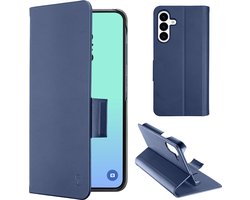 Cellularline Book Hoesje - Geschikt voor Samsung Galaxy S26 - Met Pasjes & Standfunctie - Blauw