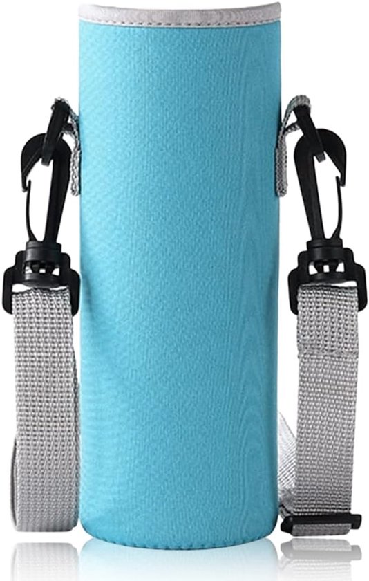 Neopreen hoes voor thermosflessen, draagtas voor drinkflessen, waterfles bescherming, schokbestendige hoes, roze, 1500 ml — afbeelding 5