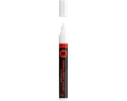 Molotow 220PP Marker Wit 4mm - Permanent, Sneldrogend