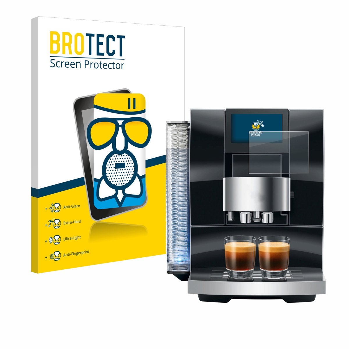 BROTECT - Screenprotector voor Jura Z10 - Folie Beschermfolie Beschermglas matte