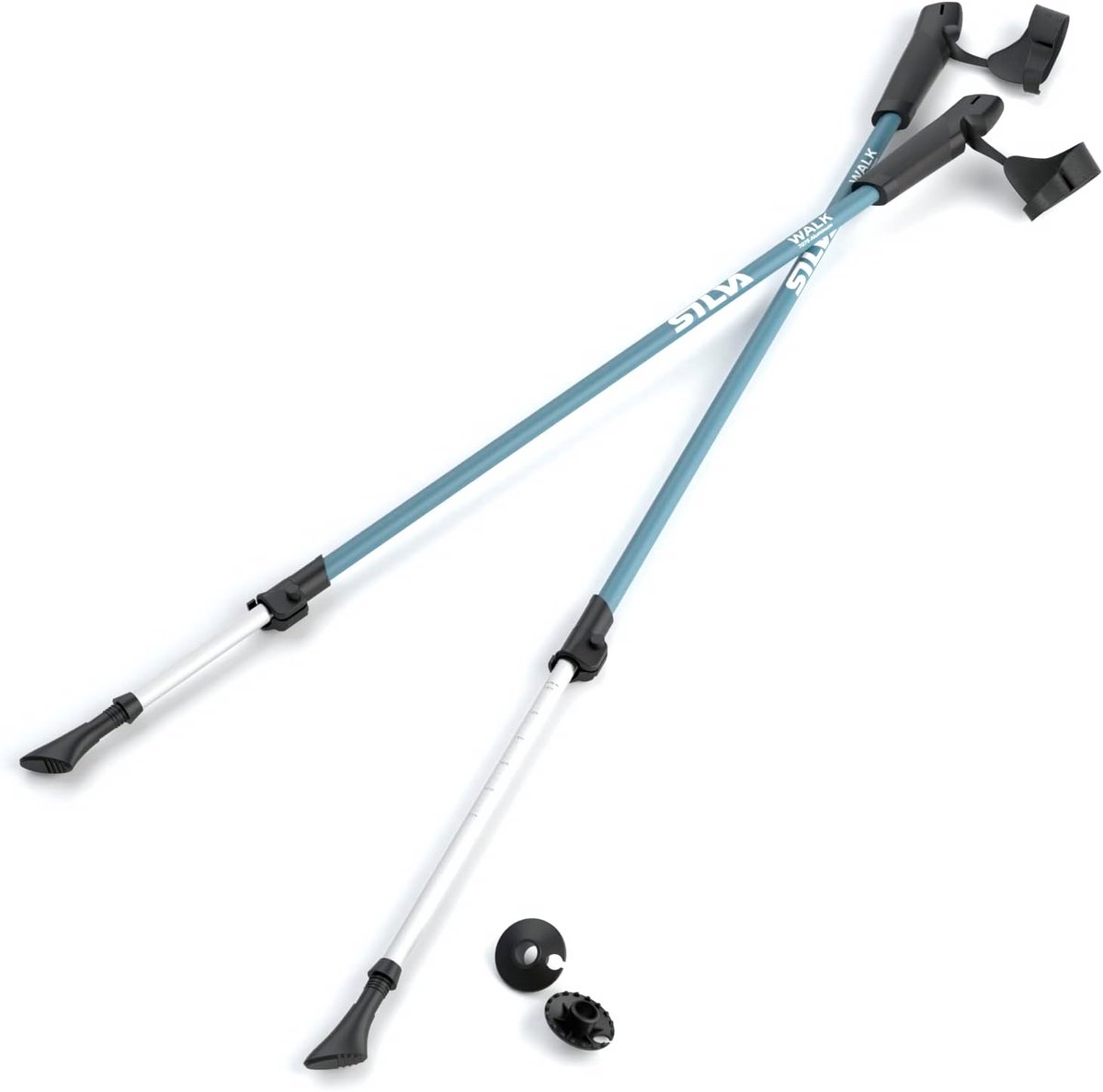 Wandelstokken Aluminium Telescopisch 2-Delige Paar