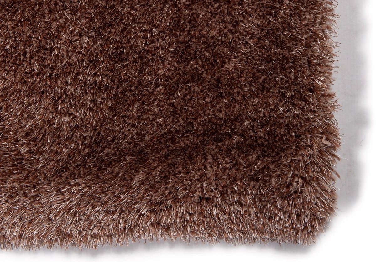 DÉJA Living Vloerkleed 120x170cm - Hoogpolig Taupe Stof - Lavar Mix