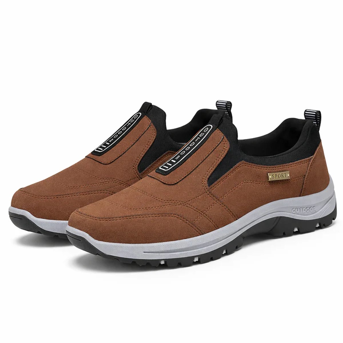 ZVJV Extra Brede Wandelschoenen voor Dames en Heren Diabetische Orthopedische Schoenen Slip-on Lichte Outdoorschoenen