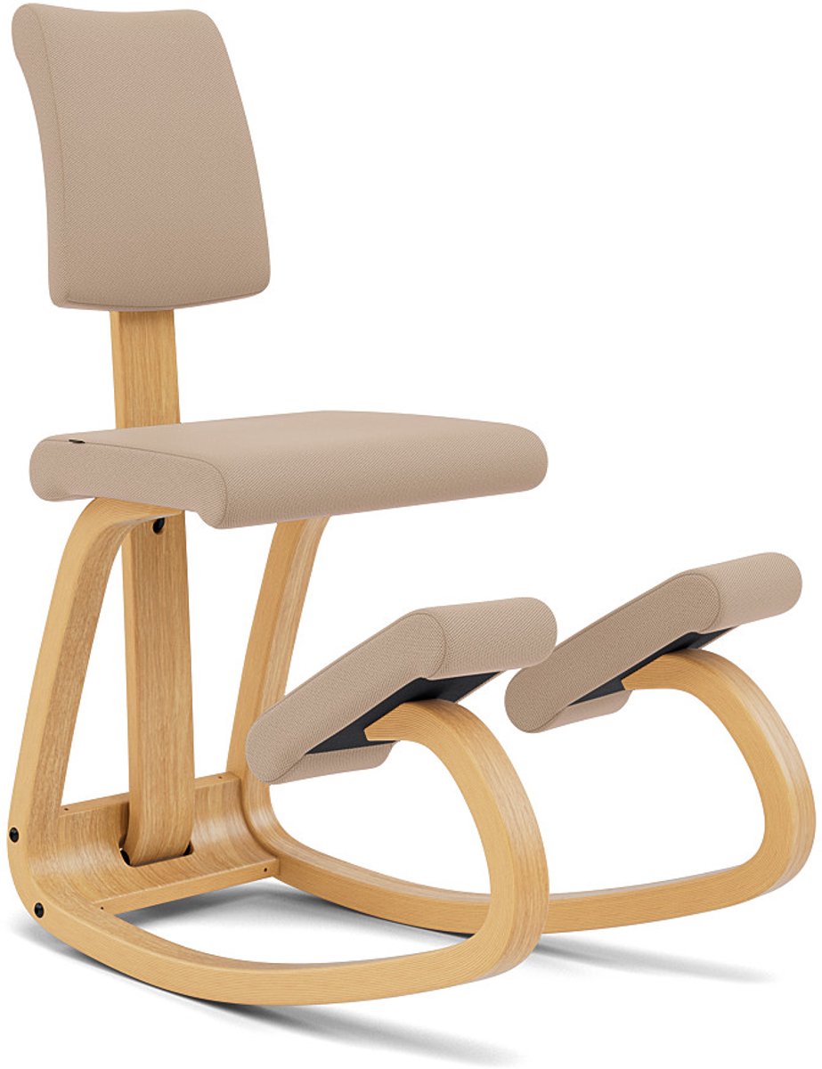Varier Variable Plus Balansstoel Beige/Lichtbruin Tonal