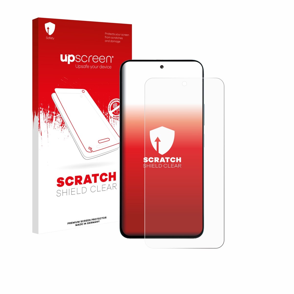 upscreen - Screenprotector voor Xiaomi Poco M7 Plus - Folie Beschermfolie transparant