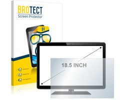 BROTECT - Screenprotector voor Industriële Monitoren met 18.5 inch Schermen [410 mm x 231 mm, 16:9] - Folie Beschermfolie transparant -