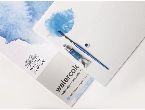 Winsor & Newton Classic Papier aquarelle Grain fin Block 300 grammes 10,5 x 14,8 cm 15 feuilles
