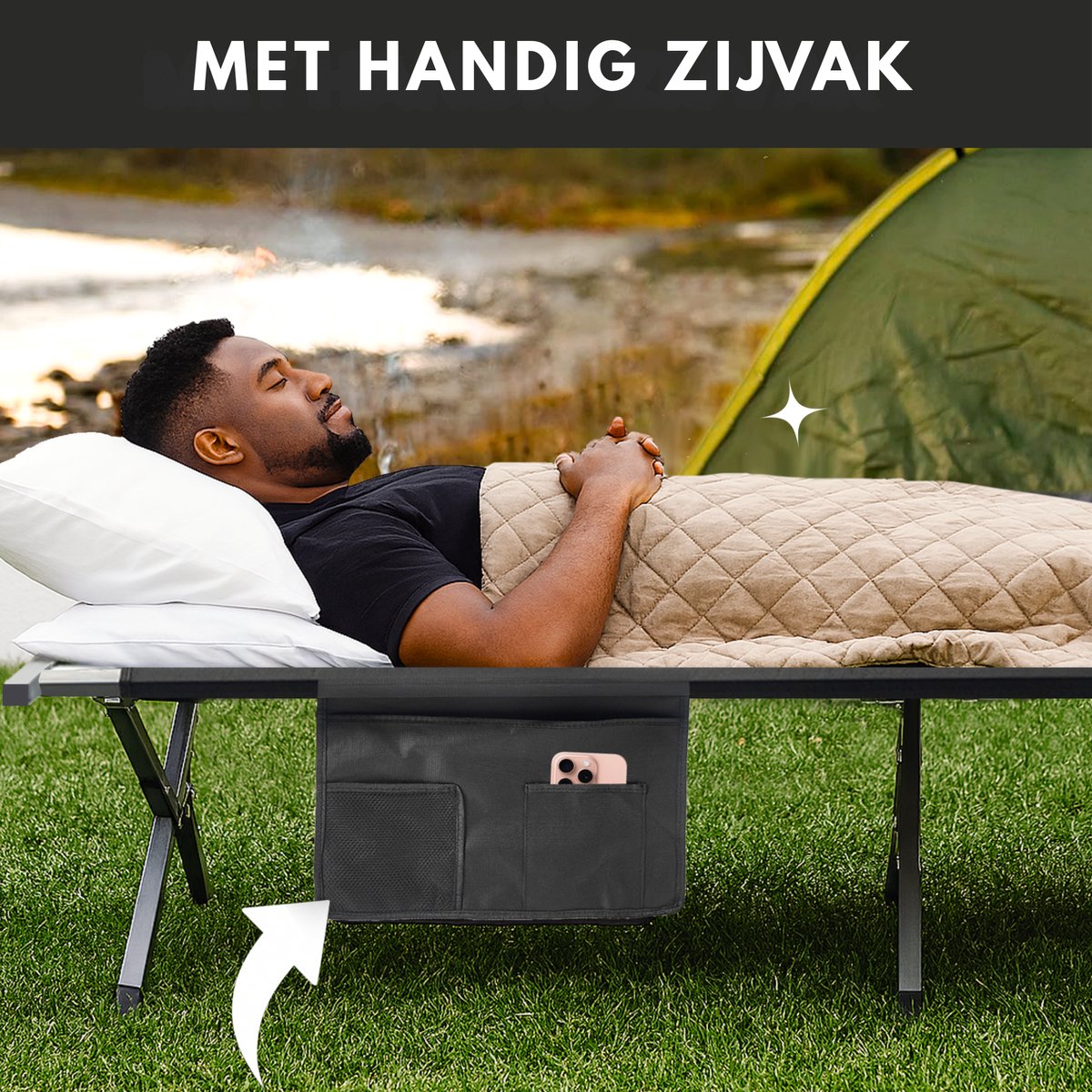Opklapbaar Veldbed Olive | | Slaapplek