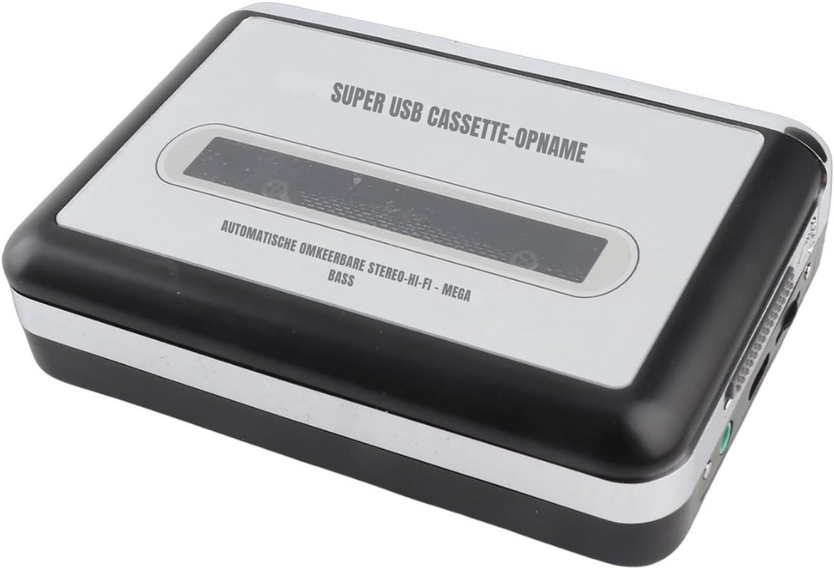 Zyrex® Discman - Diskman – Draagbare Cassette Speler - Zilver- 1cm x 1cm x 1cm