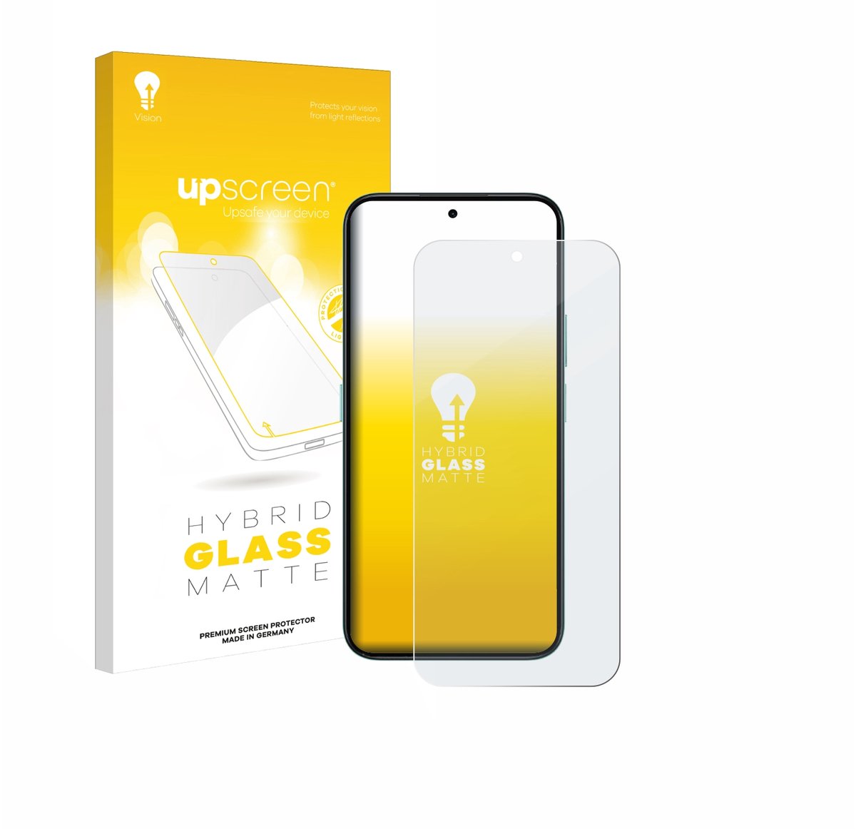 upscreen - Screenprotector voor Honor Play 10C - Folie Beschermfolie Beschermglas matte