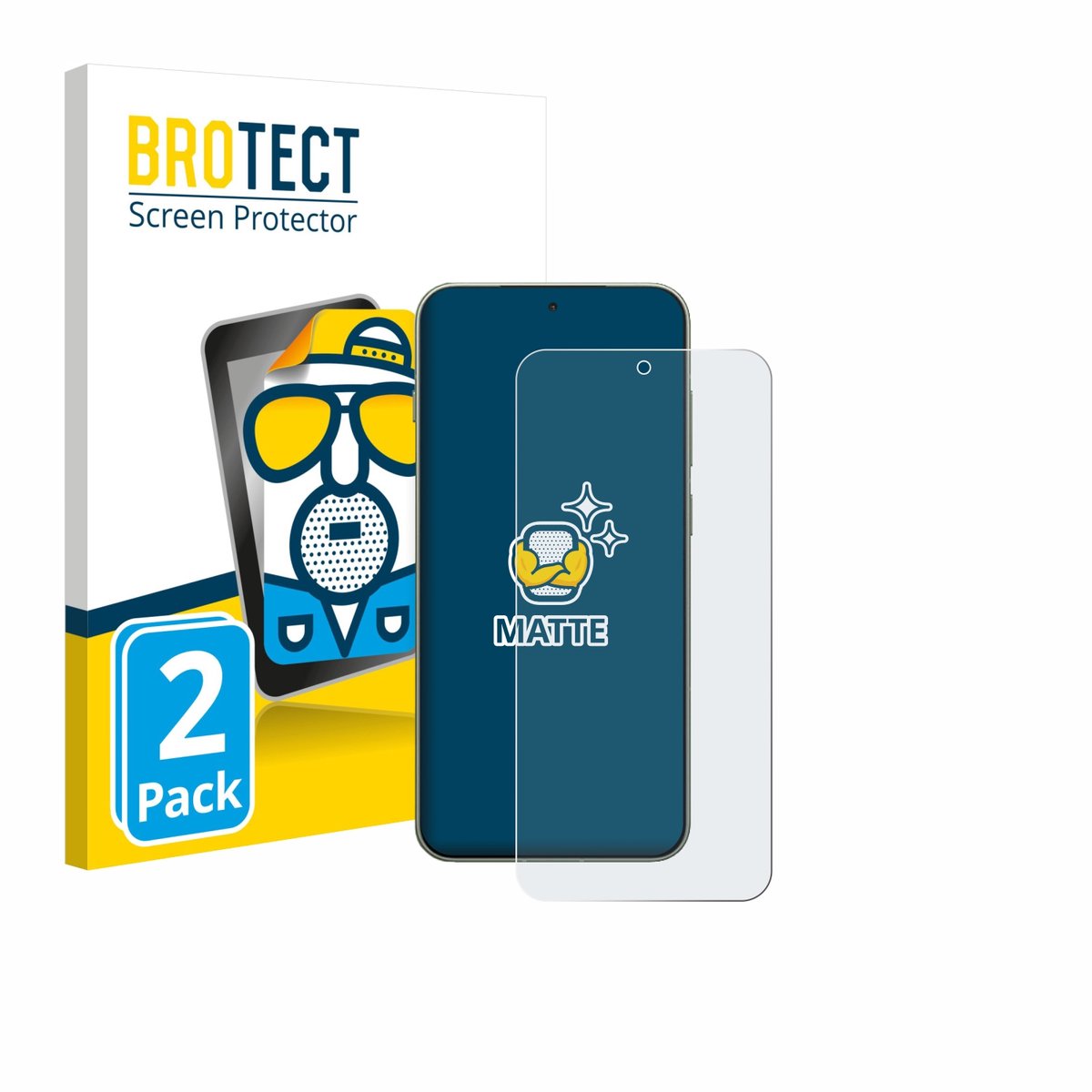 BROTECT - Screenprotector voor OnePlus 13T - Folie Beschermfolie matte 2 Stuks