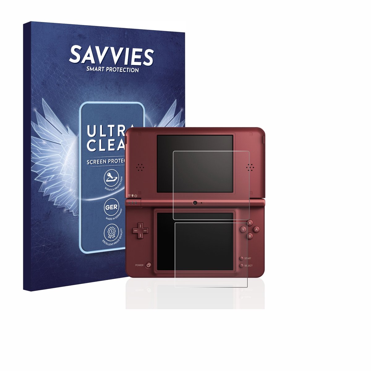 Savvies - Screenprotector voor Nintendo DSi XL - Folie Beschermfolie transparant 18 Stuks