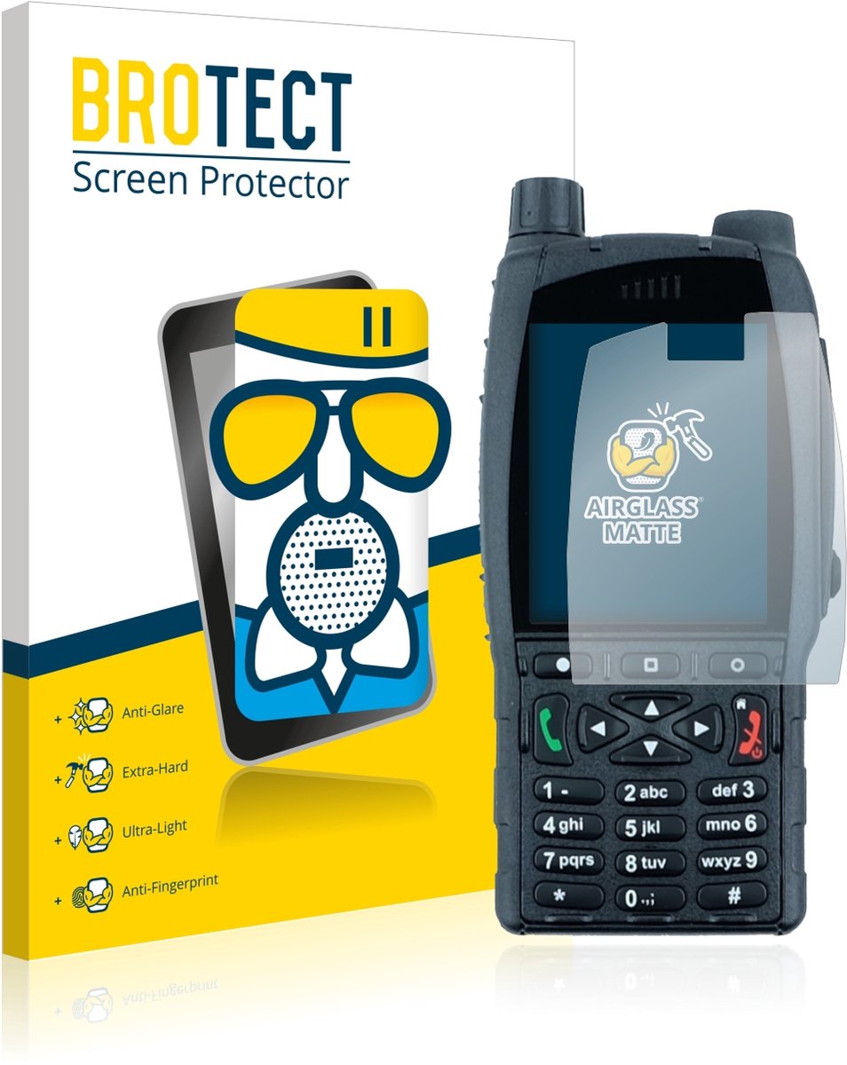 BROTECT - Screenprotector voor Sepura SC21 - Folie Beschermfolie Beschermglas matte