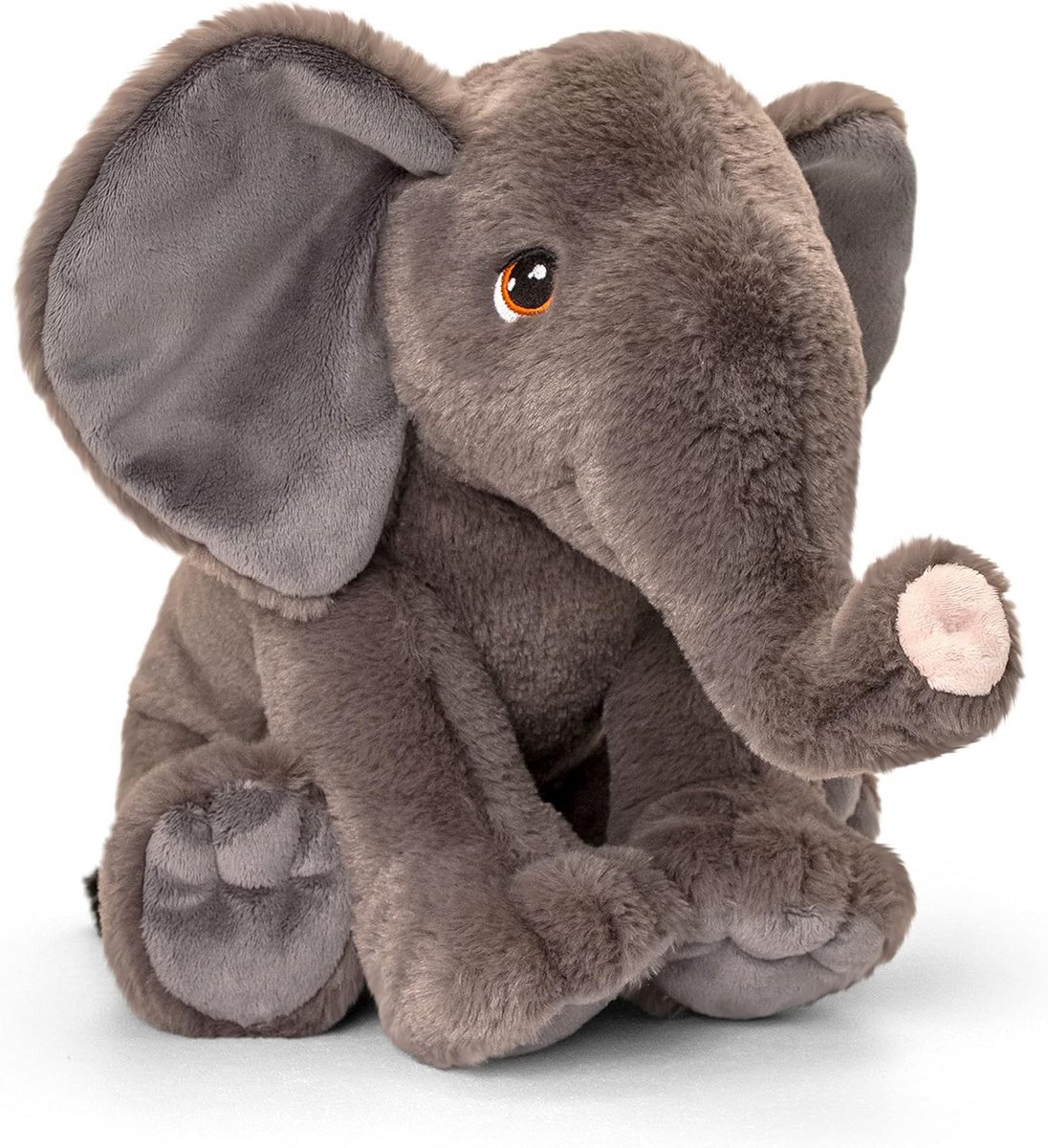 Grote Pluche Olifant van 45 cm - 100% Gerecycled Milieuvriendelijk Speelgoed