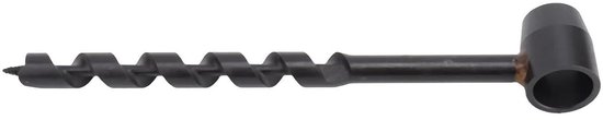 Allecto- Handboor Eye Auger Draagbare Handhoutboor voor Bushcraft Backpack Camping Augerboren - Handmatig - Namaak - 16-230mm - Metaalbewerking - Geschikt voor buiten - Groen — afbeelding 5