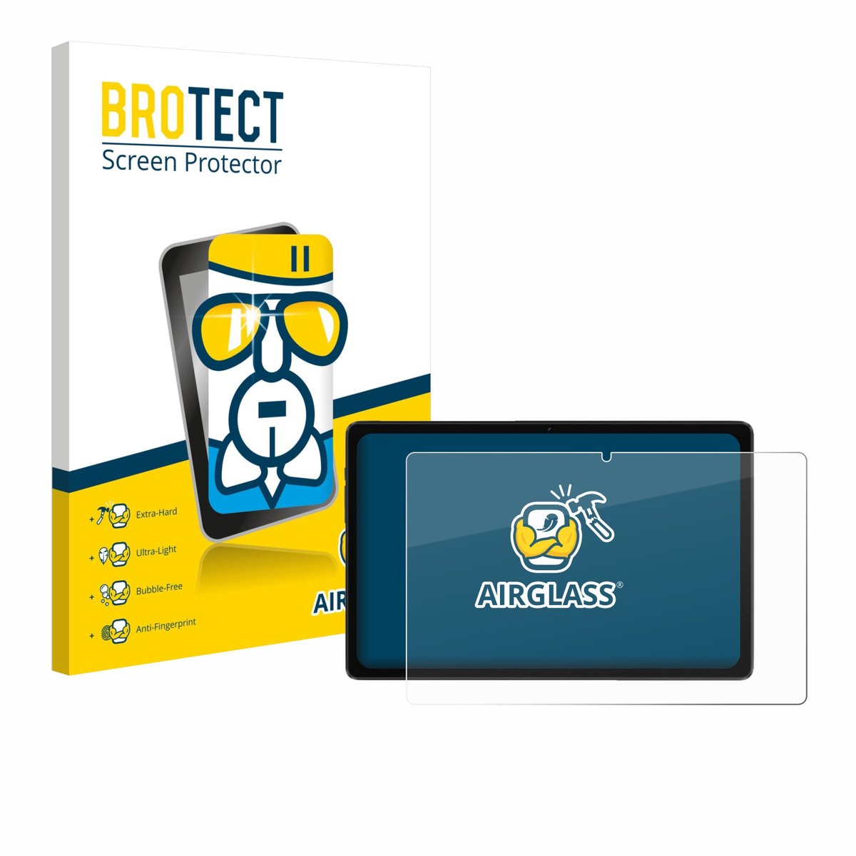 Screenprotector voor ZTE Blade X10 II Beschermglas transparant