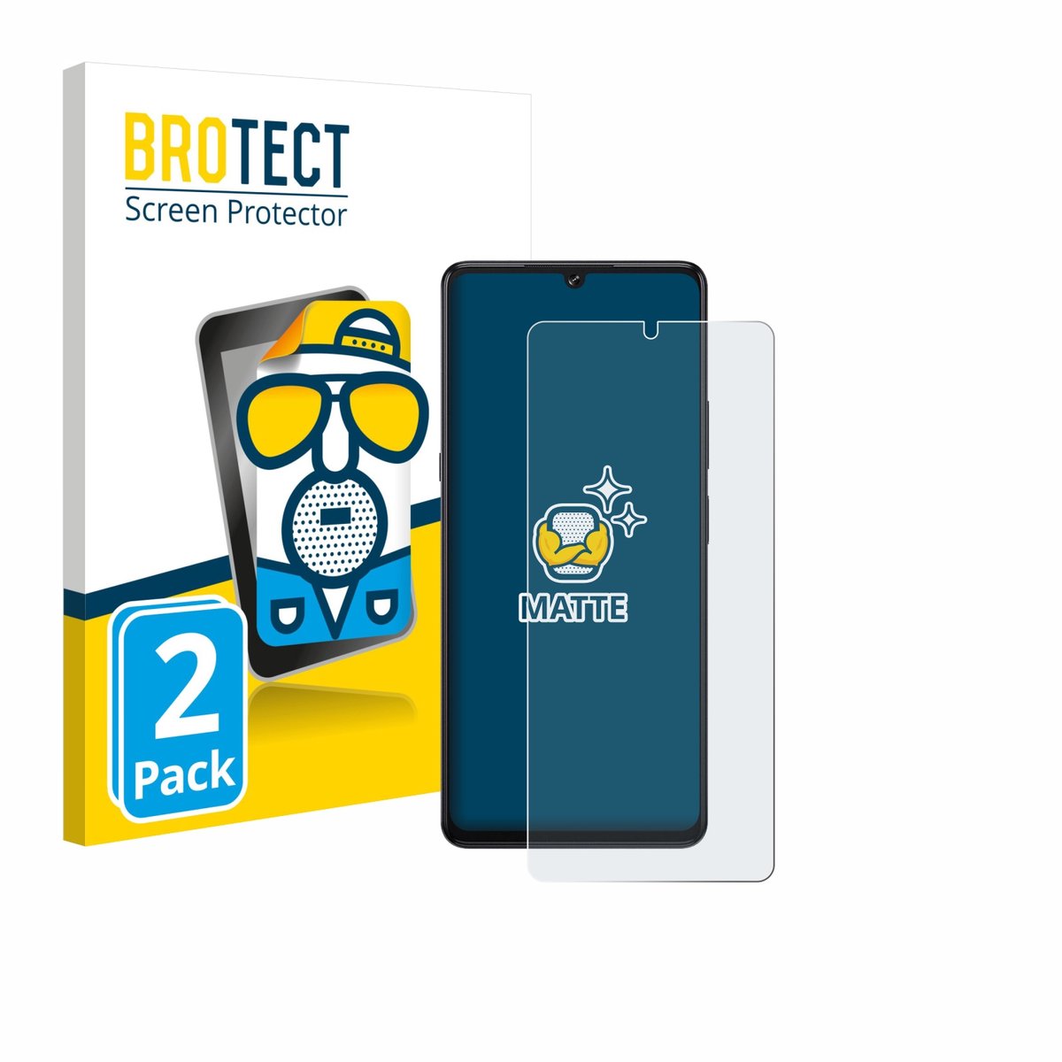 BROTECT - Screenprotector voor Cubot X100 - Folie Beschermfolie matte 2 Stuks